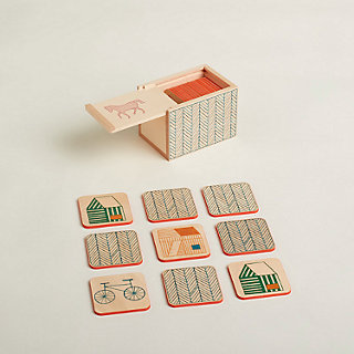 Les Cabanes memory game | Hermès Singapore